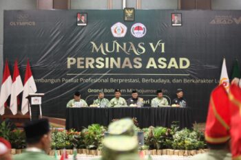 Melalui Munas VI 2026, PERSINAS ASAD Komitmen Cetak Atlet Berprestasi dan Junjung Tinggi Budaya Bangsa