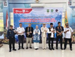 Ciptakan Sejarah, Wings Air Awali Terbang Rute Perdana Berau – Maratua