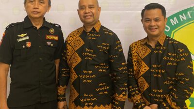 Sekretaris SENKOM Sulsel Hadiri Pengukuhan PP IAPIM di Balai Prajurit Jenderal M. Jusuf