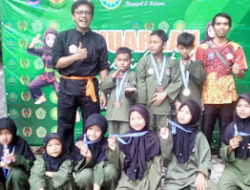 Persinas ASAD Tegal Borong 10 Medali Pada Kejuaraan Pencak Silat Pelajar SD Tingkat Kabupaten