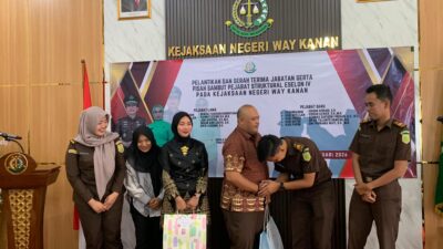 Mutasi Adhyaksa: Kasi PAPBB Kejari Way Kanan Pamit Emban Tugas di Kabupaten Lumajang