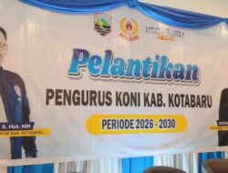 Wakil Ketua I DPRD Kotabaru Resmi Pimpin KONI Bumi Saijaan Periode 2025-2030
