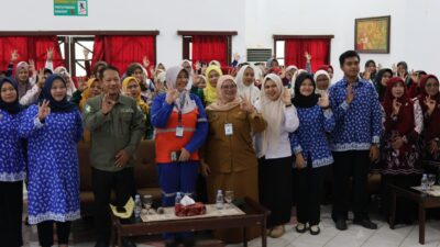 Peringati HGN, Indocement Tarjun Gandeng Dinkes Kotabaru Gelar Refreshing Kader Posyandu