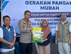 Bentuk Nyata Kepedulian, Polres Kotabaru Gelar GBM Bagi Masyarakat