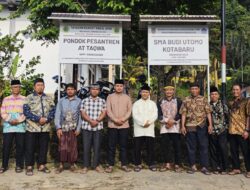 Ponpes Baitul Makmur Tanah Bumbu Kunjungi Ponpes At-Taqwa Kotabaru Jalin Sinergi