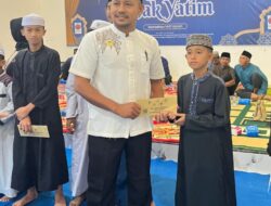 Kades Tarjun Gandeng LDII Serahkan Bantuan Anak Yatim Dihadiri Anggota DPRD Kotabaru
