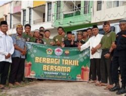 LDII dan SENKOM Kotabaru Dukung Persinas ASAD Bagi 500 Paket Takjil Gratis