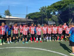 Perkuat Sinergi, SENKOM Sulsel Gelar Laga Sepak Bola Persahabatan di Jeneponto