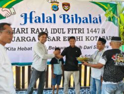 Komunitas Anggota Polisi Angkatan 2001 (ERSHI) Kotabaru Gelar Halal Bihalal di Pondok Empang 