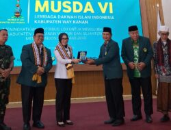 Ketua DPW LDII Lampung Hadiri Musda LDII VI Way Kanan Berikan Apresiasi Kepada Bupati