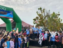 HUT Ke-27 Way Kanan : Ribuan Masyarakat Padati Islamic Center Meriahkan Jalan Sehat dan Bazar
