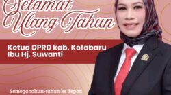 Momen Hari Ulang Tahun Ke- 46 Ketua DPRD Kotabaru, Ketua PWI Kotabaru Ucapkan Selamat