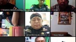 Perkuat Koordinasi Internal, SENKOM Kalsel Gelar Rapat Pleno Online, Diikuti Pengurus Kabupaten/Kota