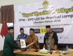 LDII Way Kanan Perkuat Soliditas Organisasi di Rakorwil Lampung 2026