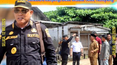 Bupati Kotabaru Kunjungi Desa Wisata Teluk Tamiang Dorong Penunjang Obyek Wisata