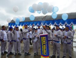 Lepas Kontingen POPDA Kalsel, Pemkab Kotabaru Targetkan Masuk Lima Besar