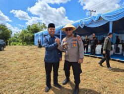Ketua LDII Tanah Laut Hadiri Panen Raya Jagung Polda Kalsel Di Kecamatan Bati-Bati