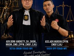 Telah Hadir Di Kota Sidoarjo, KADIV DPP FERADI WPI Advokat Dan Paralegal DPC
