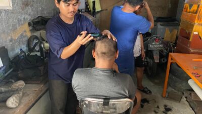 Cetak Generasi Mandiri, LDII Mimika Gelar Pelatihan Pangkas Rambut Gratis Setiap Bulan