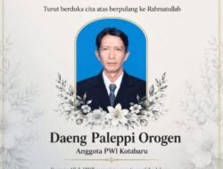Ketua DPRD Kotabaru Hadiri Pemulasaran Wartawan Yang Tutup Usia Ucapkan Bela Sungkawa