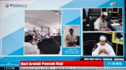 Pemkab Kotabaru Sapa Jamaah Haji di Tanah Suci, Doakan Menjadi Haji Mabrur