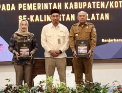 Bupati Dan Ketua DPRD Kotabaru Terima LHP Dari BPK RI Perwakilan Kalsel