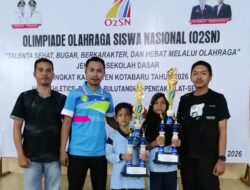 Siswa SD Gunung Ulin dan SD Sungai Taib Lolos Wakili Kotabaru Menuju O2SN Provinsi