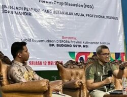 Kabid Kepemudaan Disparpora Kalsel Tekankan Bentuk Karakter Sejak Dini Dalam FGD LDII Banjarbaru