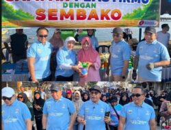 Pemkab Kotabaru Gelar Jalan Sehat Dan Tukar Sampah Dengan Sembako Dihadiri Ketua DPRD