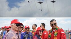 Ketua DPRD Kotabaru Apresiasi Open Base Jupiter Aerobatic Team TNI AU sebagai Pemantik Nasionalisme Pemuda