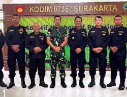 Audiensi Senkom Surakarta Dengan Dandim Perkuat Fondasi Bela Negara Bersama TNI