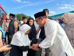 Sambut Jamaah Haji Kloter 13, Pemkab Kotabaru Ucapkan Selamat Datang dan Apresiasi