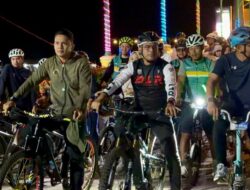 Semarak Hari Jadi ke-76, Fun Bike Night Sukses Suguhkan Pesona Wisata Malam Kotabaru