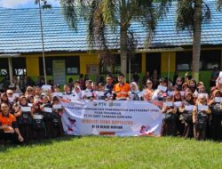 PT. PTK Hargai 200 Siswa Dari 8 Sekolah di Wilayah Kecamatan Sungai Durian