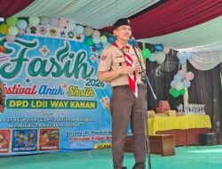 Buka FAS LDII, Kakwarcab Way Kanan Tekankan Pembinaan Generasi Berkarakter