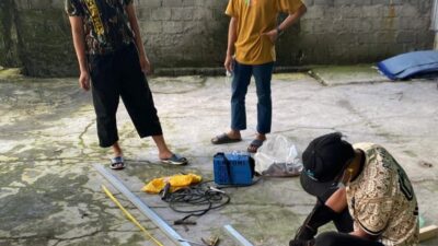 Dorong Jiwa Wirausaha, LDII Kabupaten Mimika Gelar Pelatihan Las Bagi Pemuda