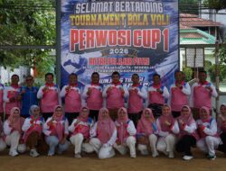 16 Tim Pelajar Putri Bersaing di Turnamen Bola Voli Perwosi Cup I Kotabaru 2026