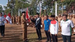 Terima Bendera Dari Bupati, LDII Tanah Laut Ajak Warga Semarakkan Bulan Kemerdekaan
