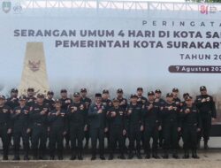 Kobarkan Semangat Perjuangan, Senkom Surakarta Sukseskan Upacara Peringatan Serangan Umum Empat Hari