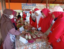 Dorong Diversifikasi Pangan, Perempuan LDII Klaten Olah Sorgum Jadi Makanan Kreatif di Rawa Jombor