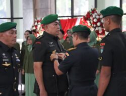 Kodam XIX Tuanku Tambusai Tegaskan Profesionalisme melalui Serah Terima Jabatan 2 Pejabat Utama