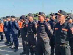 Perkuat Sinergi Kebangsaan, Senkom Mitra Polri Kotabaru Kirimkan Peleton Pasukan pada Upacara HUT ke-81 RI