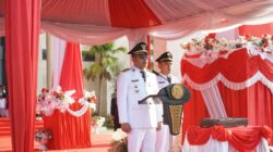 Tutup Rangkaian HUT ke-81 RI, Wabup Kotabaru Puji Penampilan Apik Paskibraka saat Penurunan Bendera