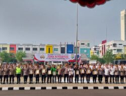Jaga Kondusivitas Wilayah, Wakapolres Tangerang Kota Beri Penghargaan SENKOM Mitra Polri dan Kanit Binmas