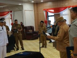 Lanjutkan Sisa Masa Jabatan 2022–2030, Bupati Kotabaru Lantik Kades Antar Waktu Desa Sungai Pinang