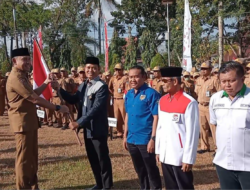 Terima Bendera Dari Bupati, LDII Tanah Laut Ajak Warga Semarakkan Bulan Kemerdekaan