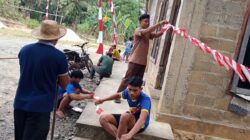 Warga LDII Desa Pelajau Baru Semarakkan HUT Ke-81 RI Dengan Kerja Bakti Bersihkan Masjid Baiturrahim