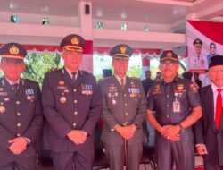 Penuhi Undangan Bupati, Pengurus SENKOM Mitra Polri Bone Hadiri Upacara HUT Ke-81 RI di Lapangan Merdeka