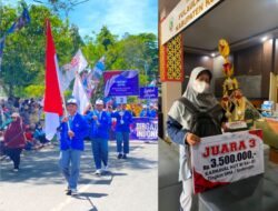 Tampil Perdana, SMA Budi Utomo Kotabaru Raih Juara 3 Pada Karnaval HUT ke-81 Kemerdekaan RI