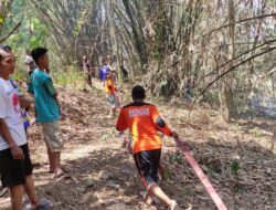 Cepat Respon Karhutla, Senkom, Relawan LDII, dan Damkar Berhasil Padamkan Kebakaran Lahan di Mojogedang